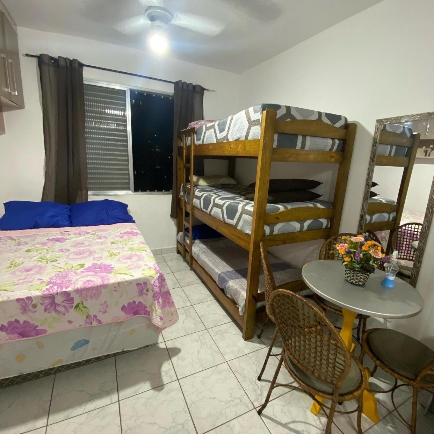 Apartamento Kitnet Pe Na Areia Praia Ocian Praia Grande  Ngoại thất bức ảnh